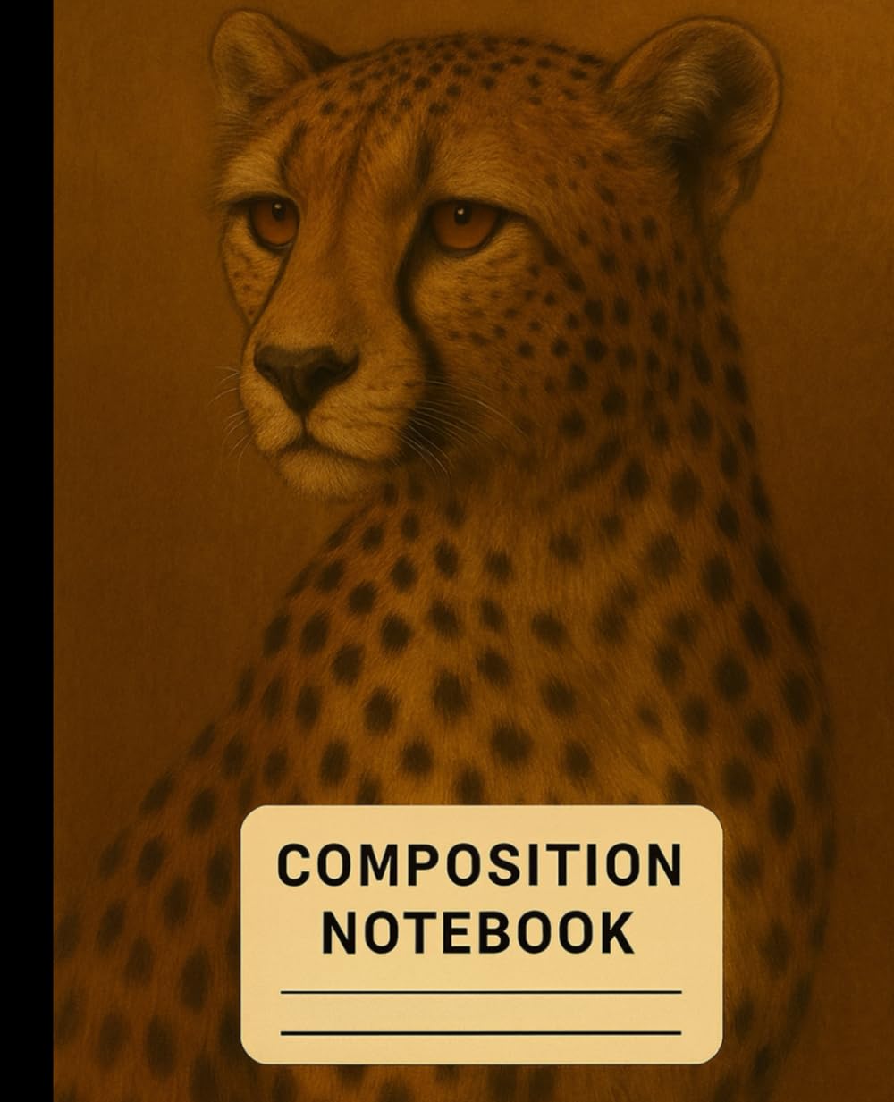 Wild Cheetah Composition Notebook