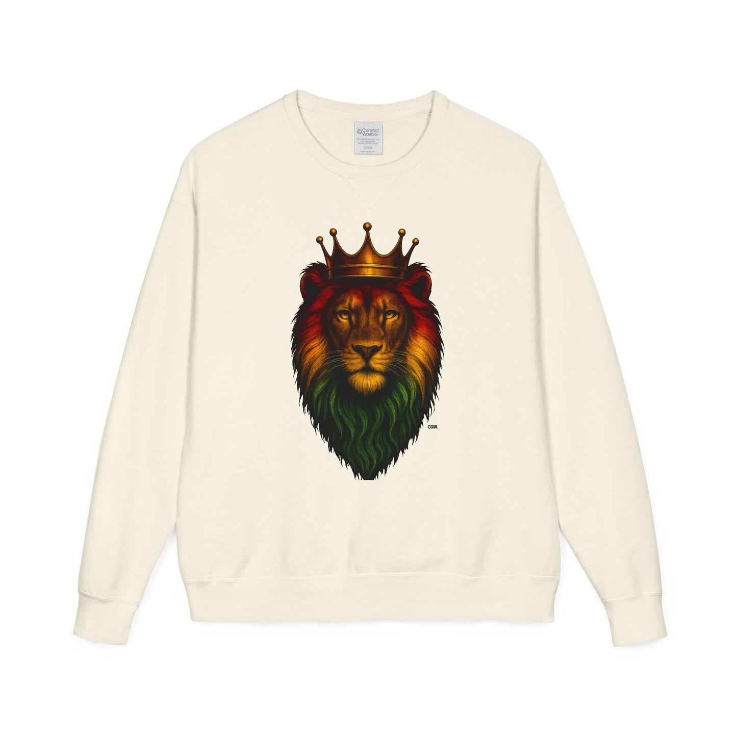 Majestic Lion Sweatshirt — Regal Graphic Crewneck