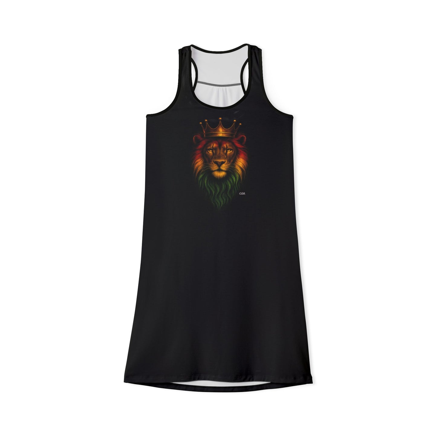 Majestic Lion Graphic - Racerback Dress