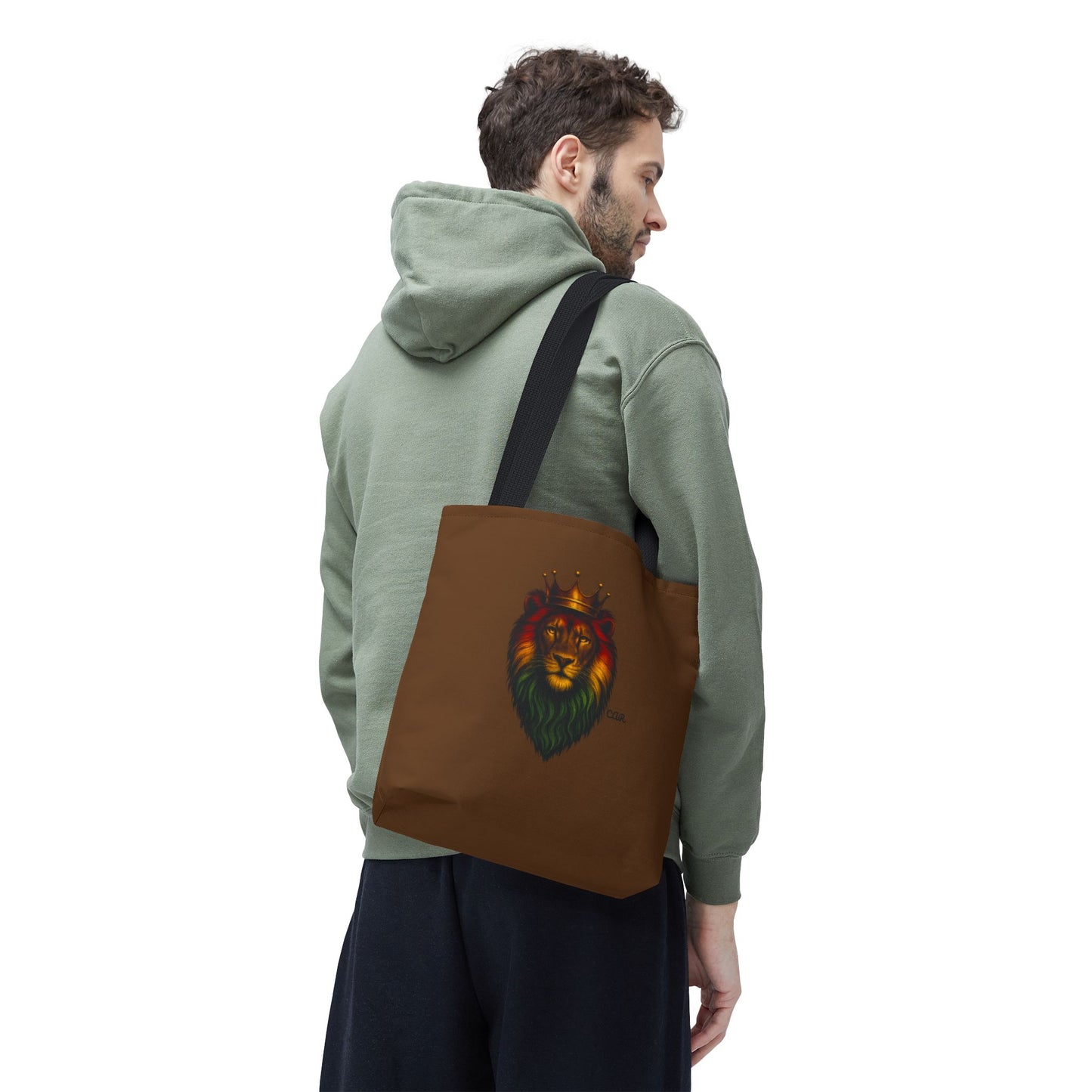 Majestic Lion Graphic Tote Bag