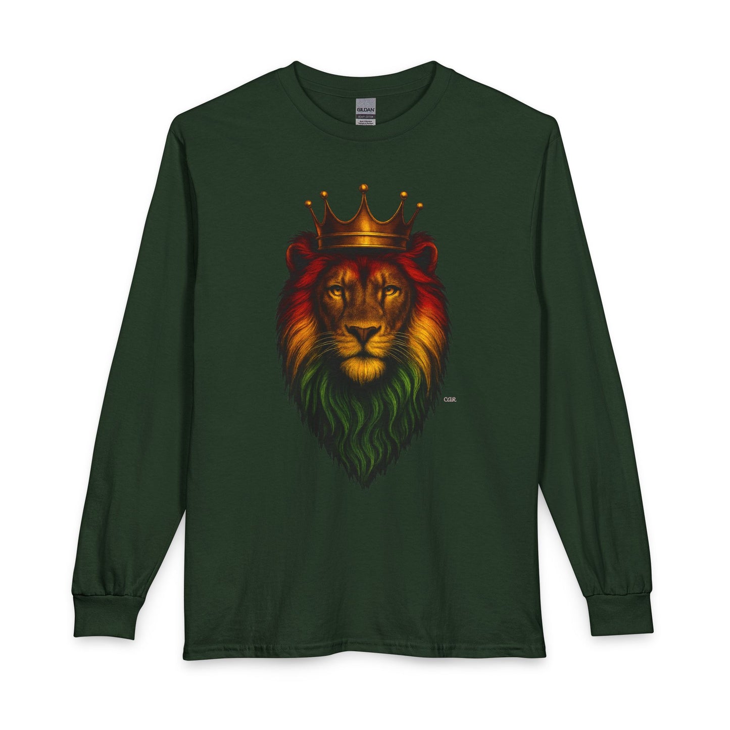 Majestic Lion Long Sleeve T-Shirt — Quiet Power, Bold Presence