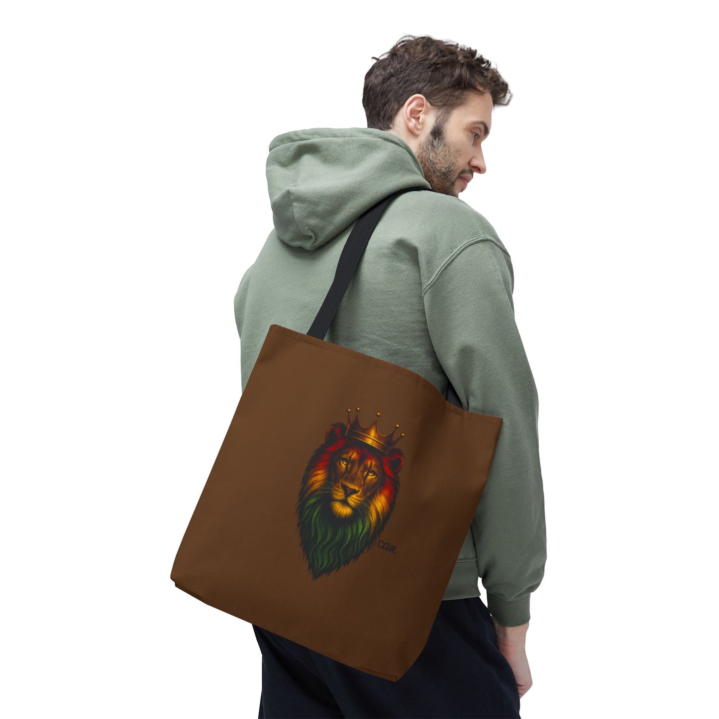 Majestic Lion Graphic Tote Bag
