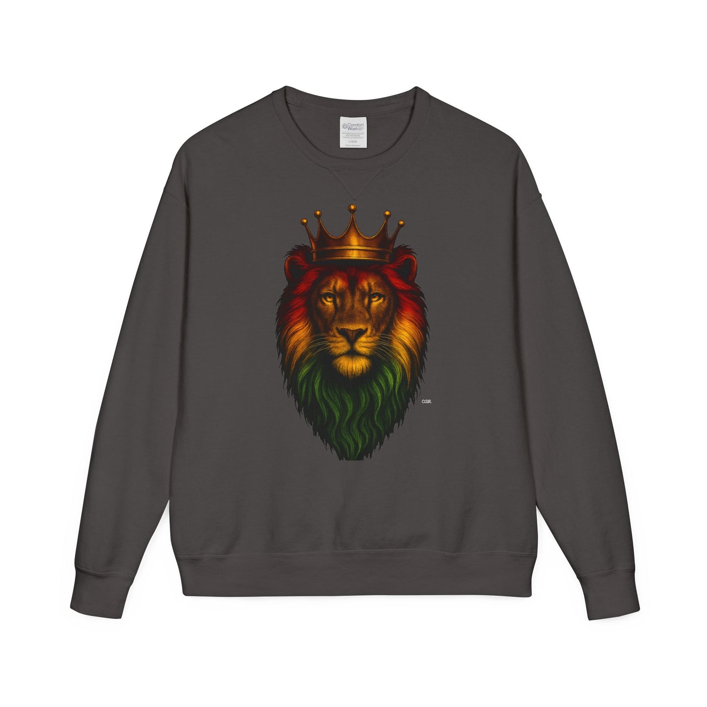 Majestic Lion Sweatshirt — Regal Graphic Crewneck