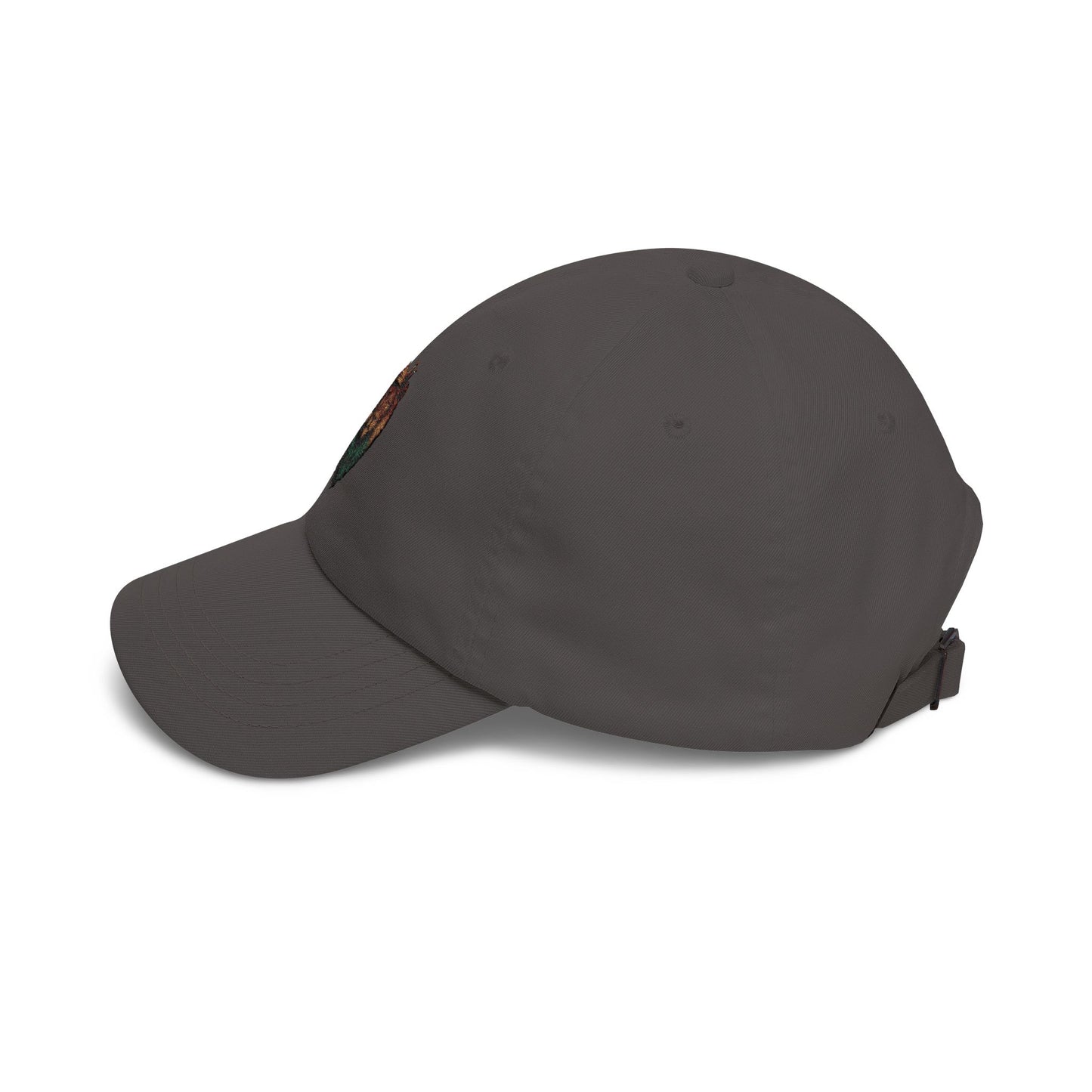 Majestic Lion Embroidered Dad Cap — Baseball Hat