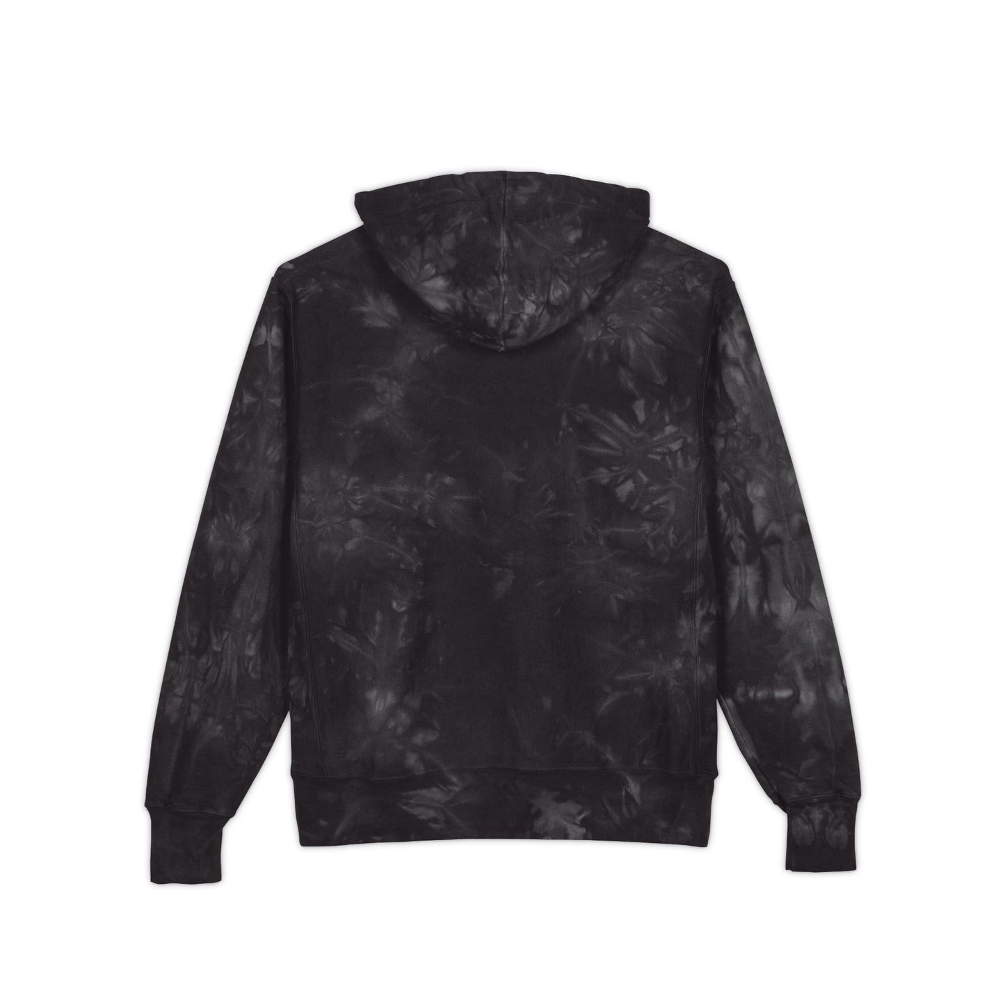 Majestic Lion Embroidered Champion Tie Dye Hoodie