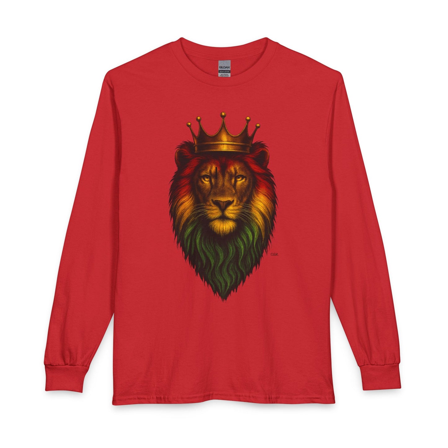 Majestic Lion Long Sleeve T-Shirt —  Quiet Power, Bold Presence