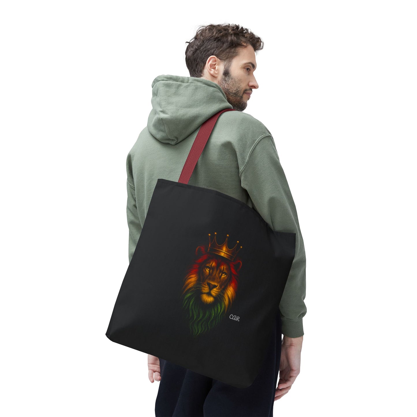 Majestic Lion Graphic Tote Bag
