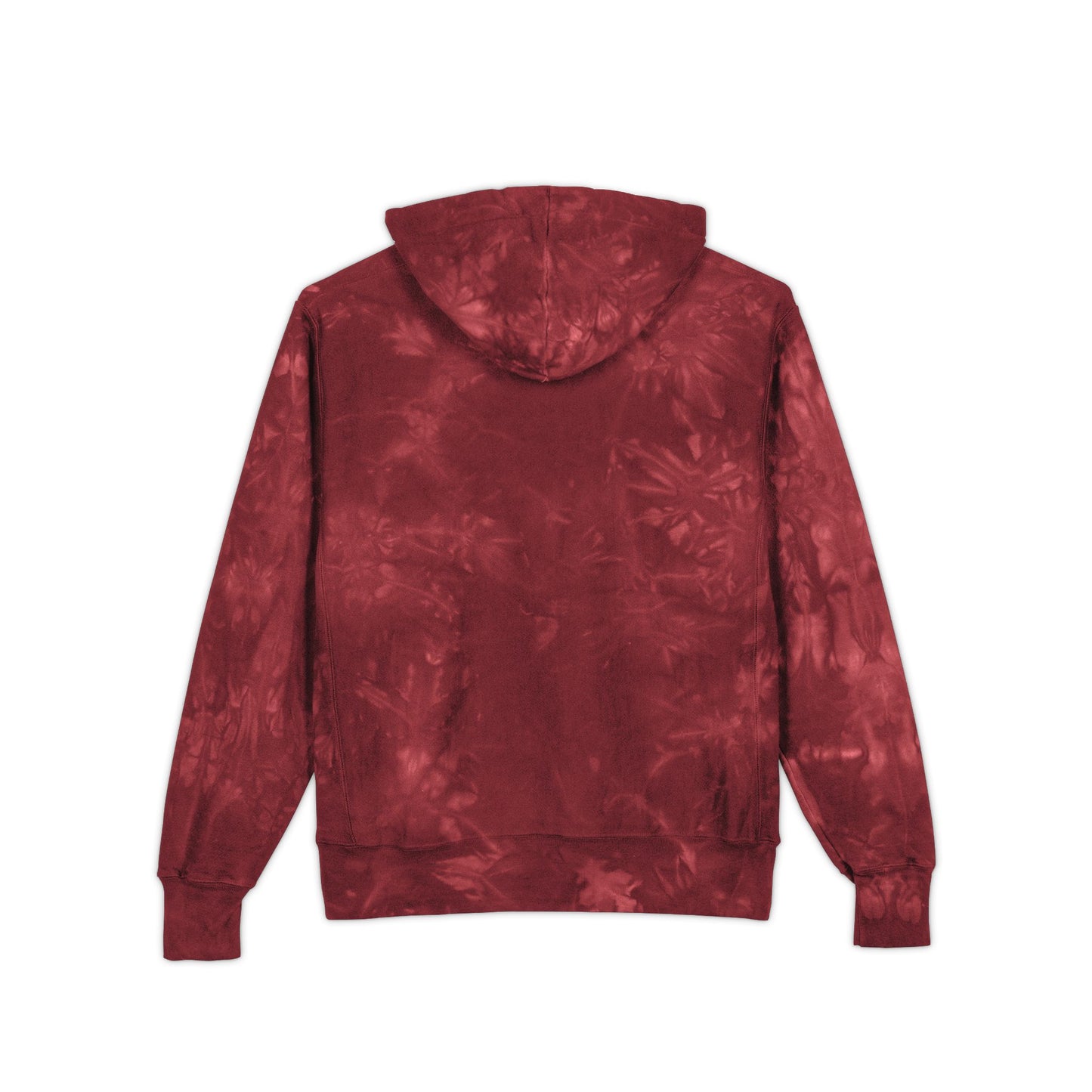 Majestic Lion Embroidered Champion Tie Dye Hoodie
