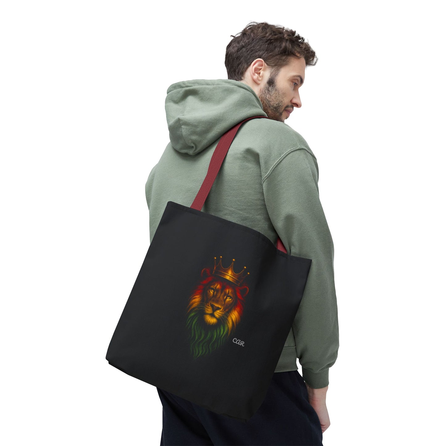 Majestic Lion Graphic Tote Bag