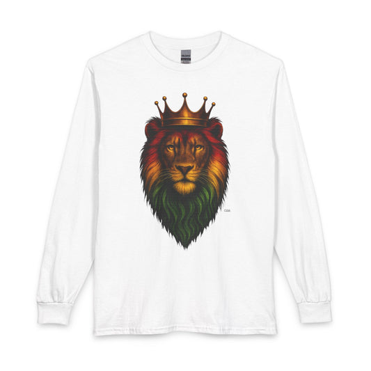 Majestic Lion Long Sleeve T-Shirt —  Quiet Power, Bold Presence