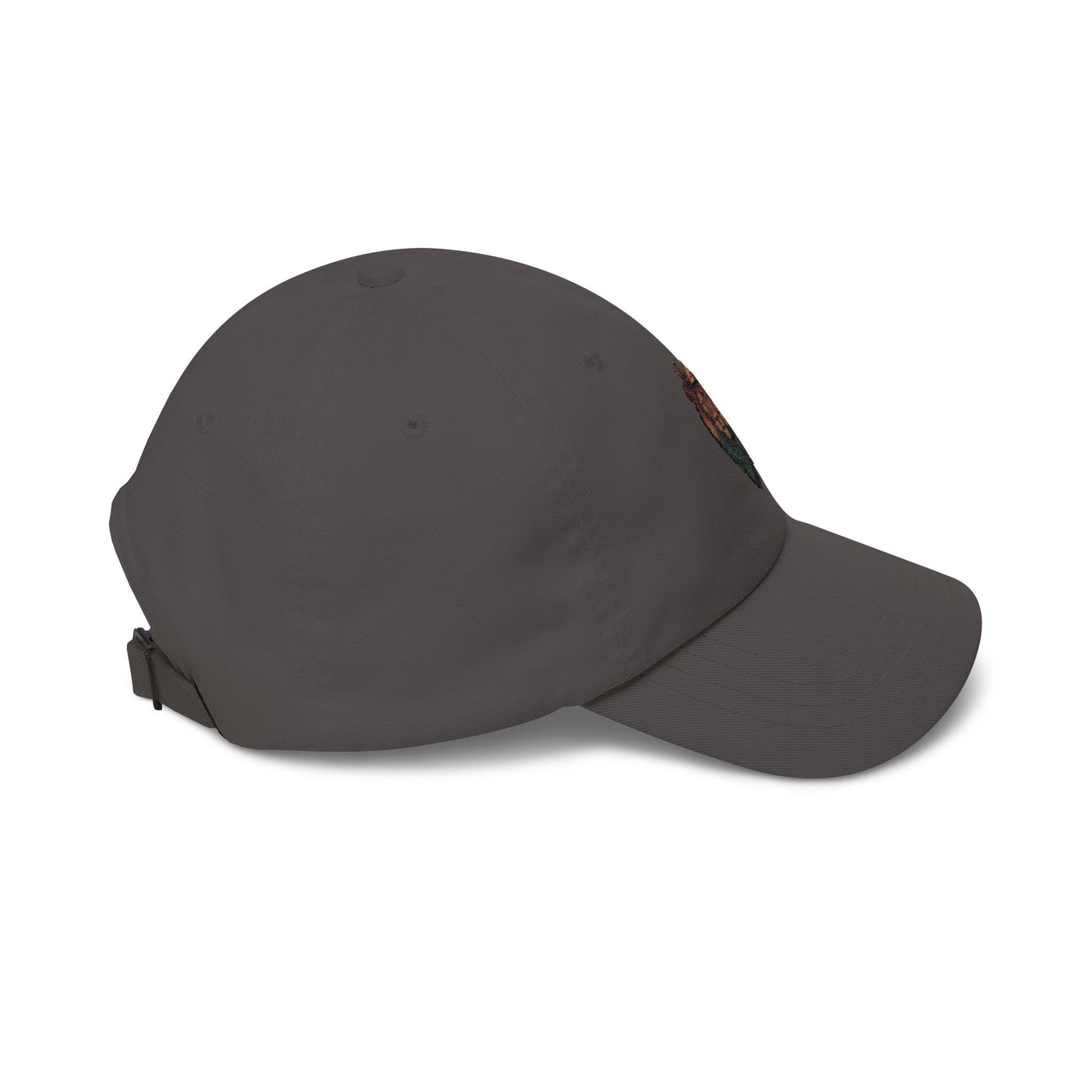 Majestic Lion Embroidered Dad Cap — Baseball Hat