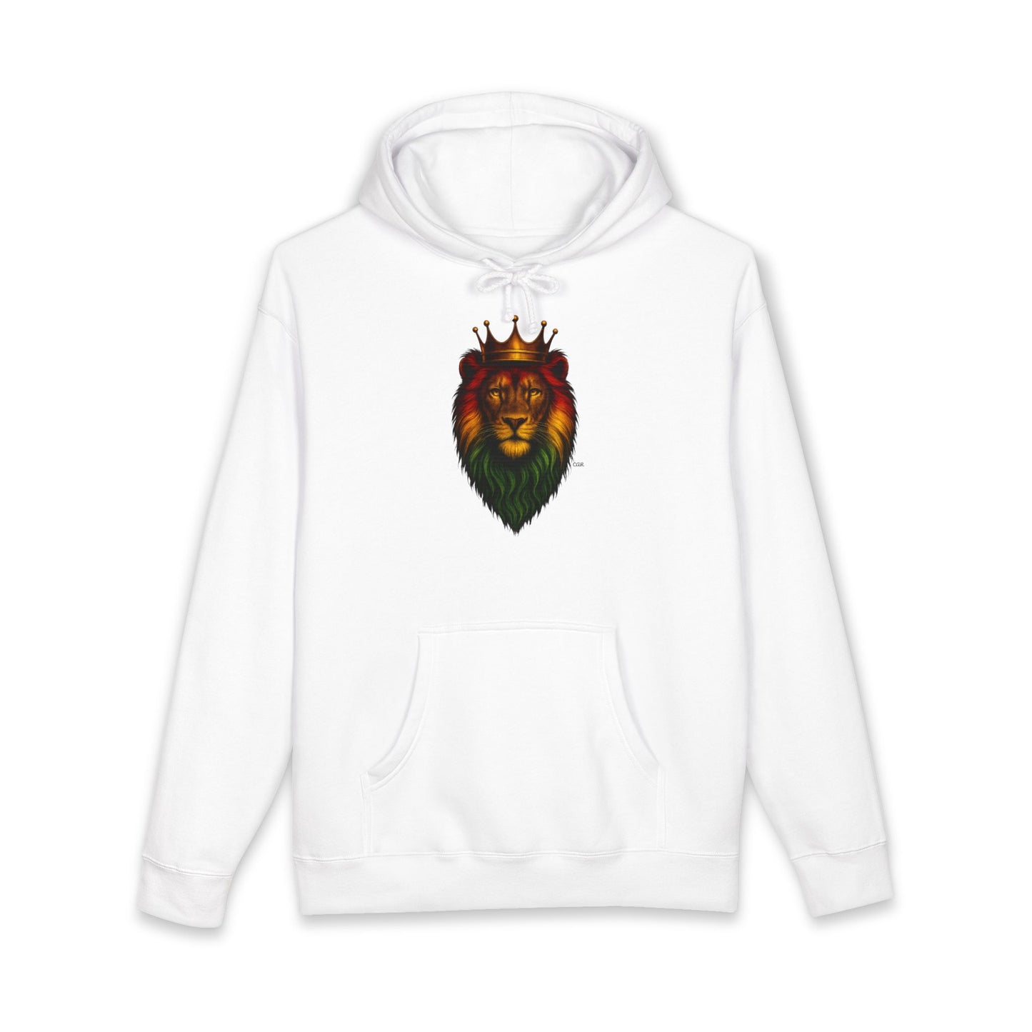Majestic Lion Graphic Pullover Hoodie - Know Thyself Statement Design
