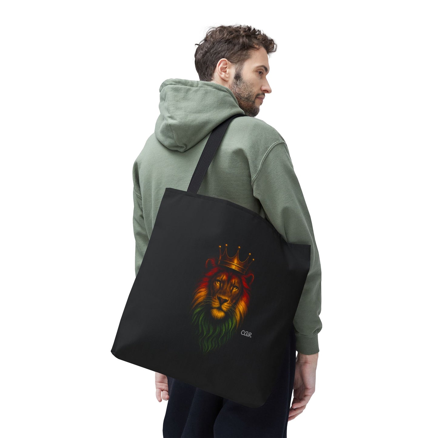 Majestic Lion Graphic Tote Bag