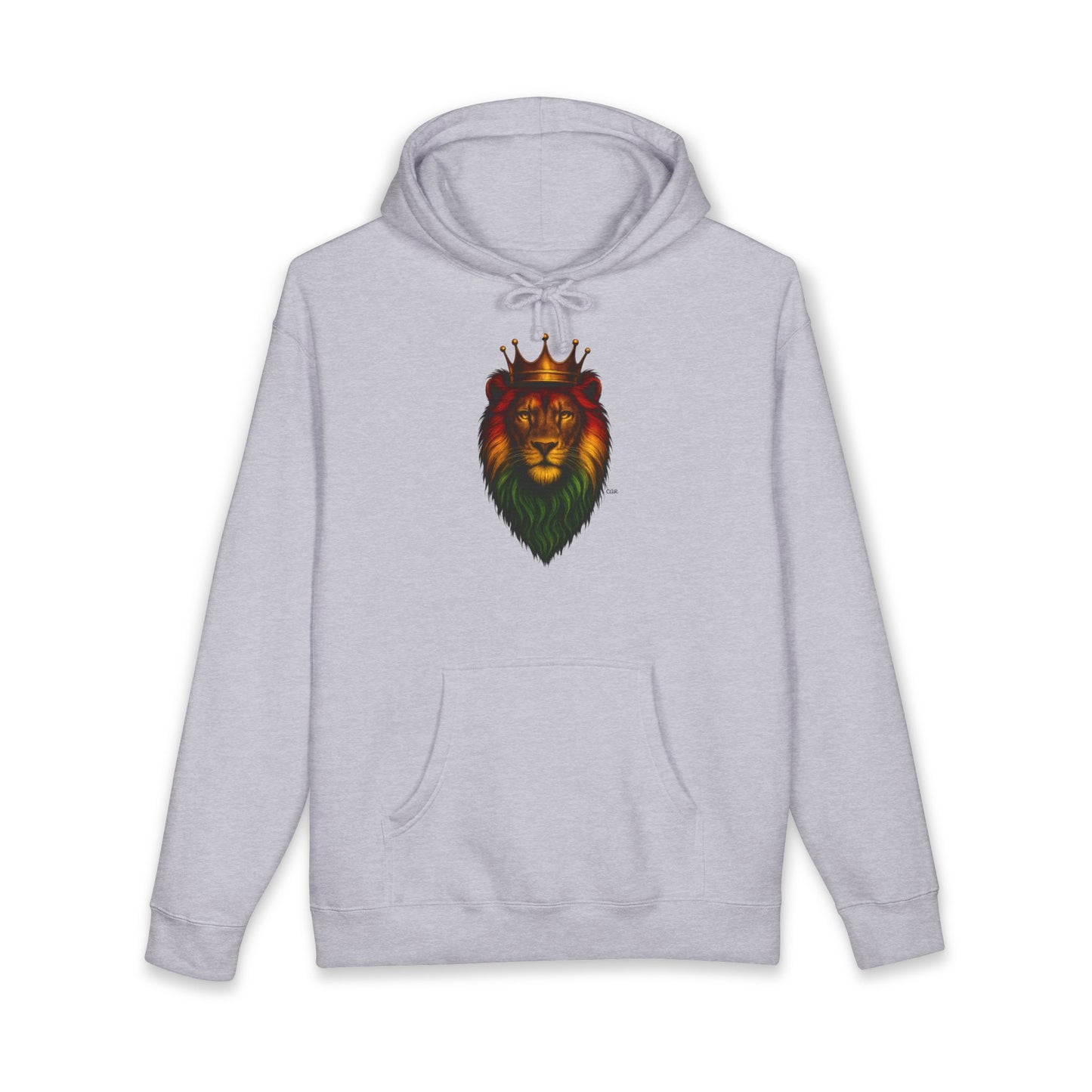Majestic Lion Graphic Pullover Hoodie - Know Thyself Statement Design
