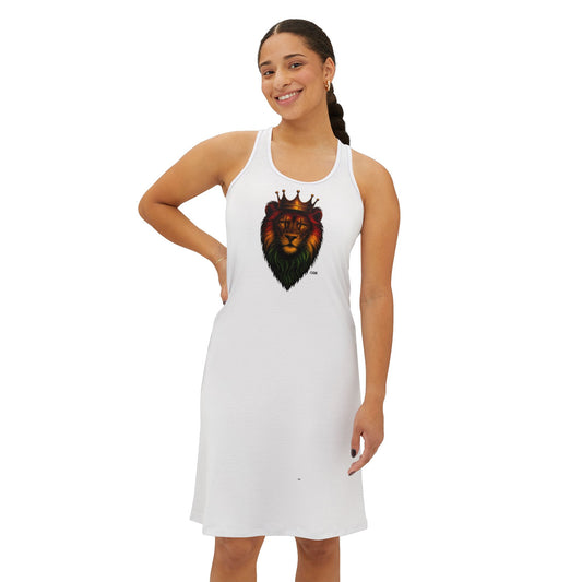 Majestic Lion Graphic - Racerback Dress
