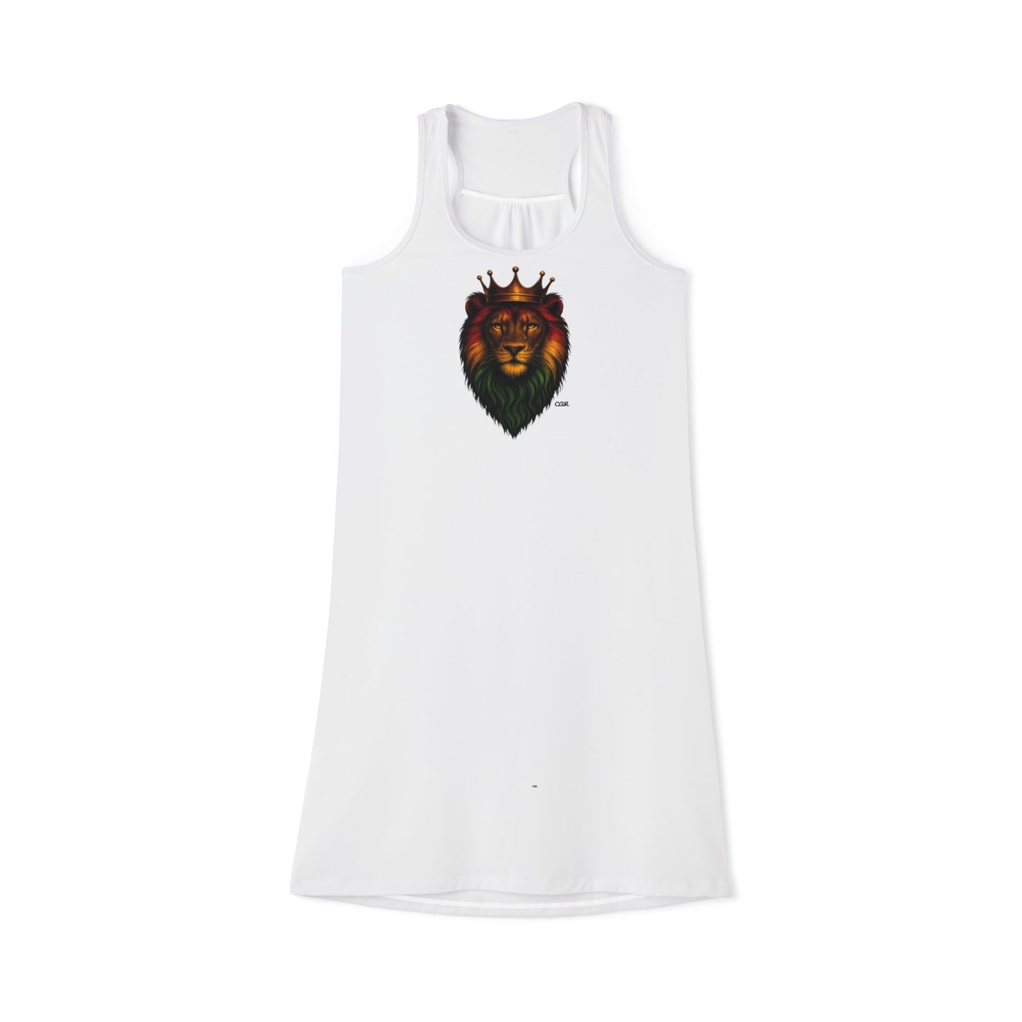 Majestic Lion Graphic - Racerback Dress