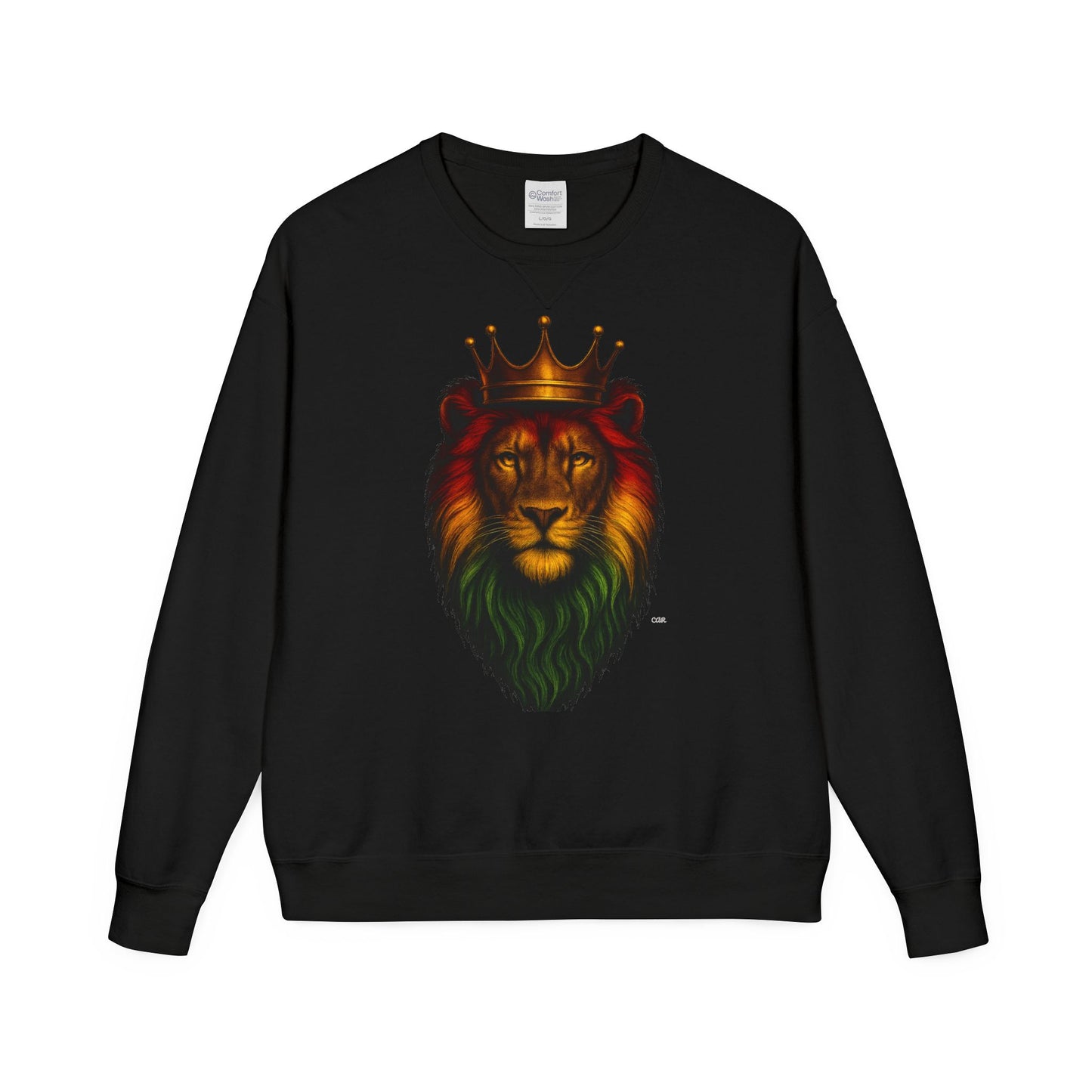 Majestic Lion Sweatshirt — Regal Graphic Crewneck