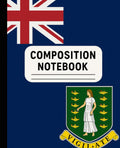 British Virgin Islands Flag Composition Notebook