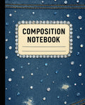 Denim and Bling Composition Notebook