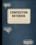 Denim and Pearls Composition Notebook