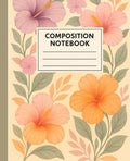Hibiscus Bloom Composition Notebook