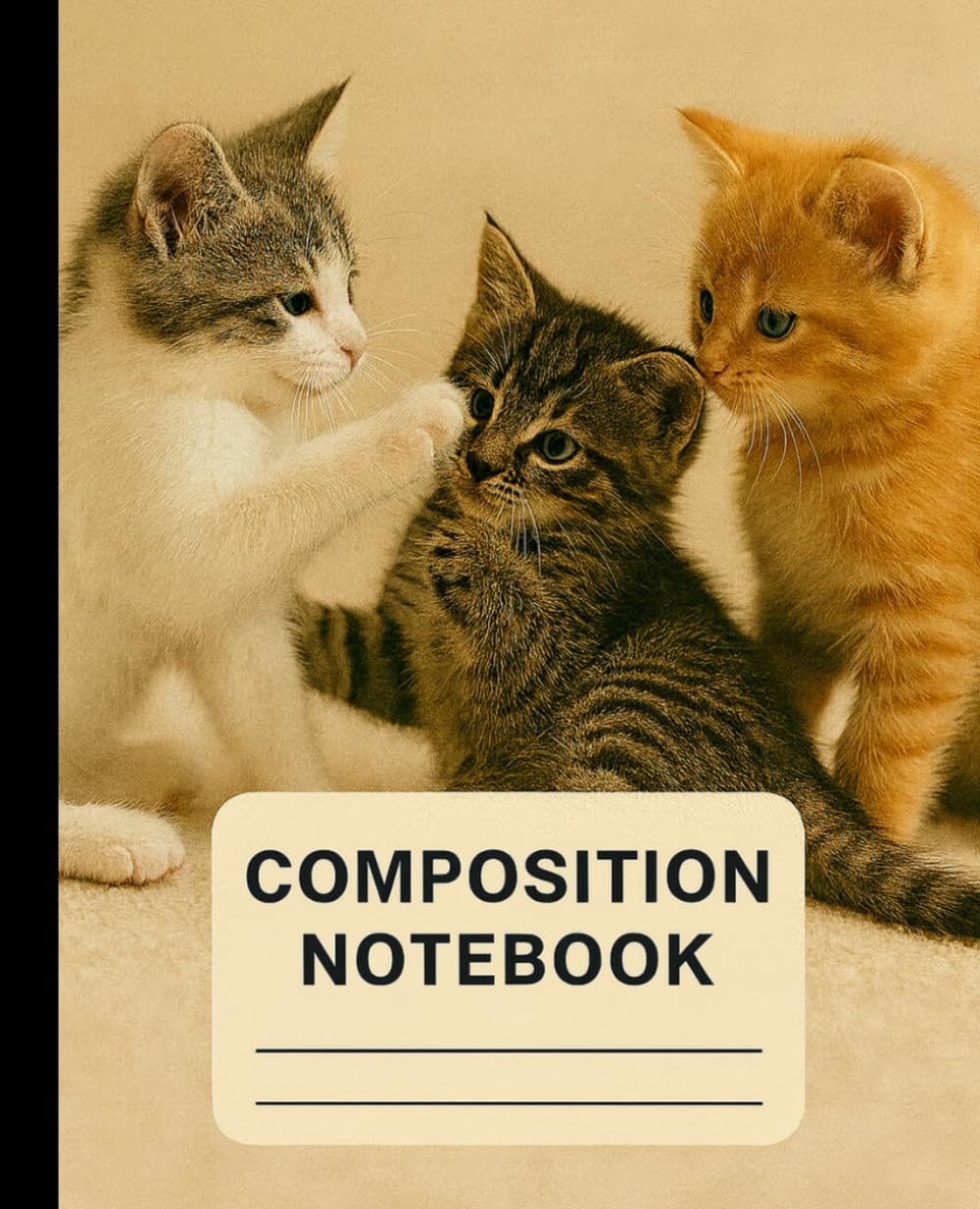 Playful Kittens Composition Notebook