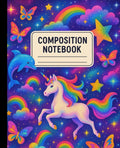 Magical Unicorn Composition Notebook