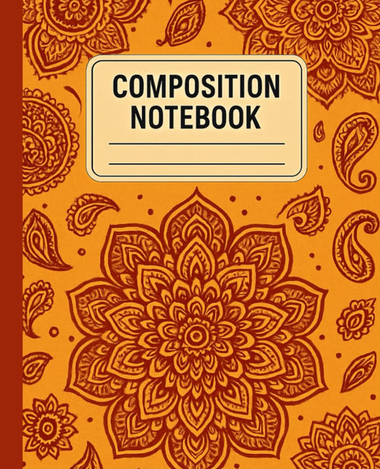 Mandala Composition Notebook