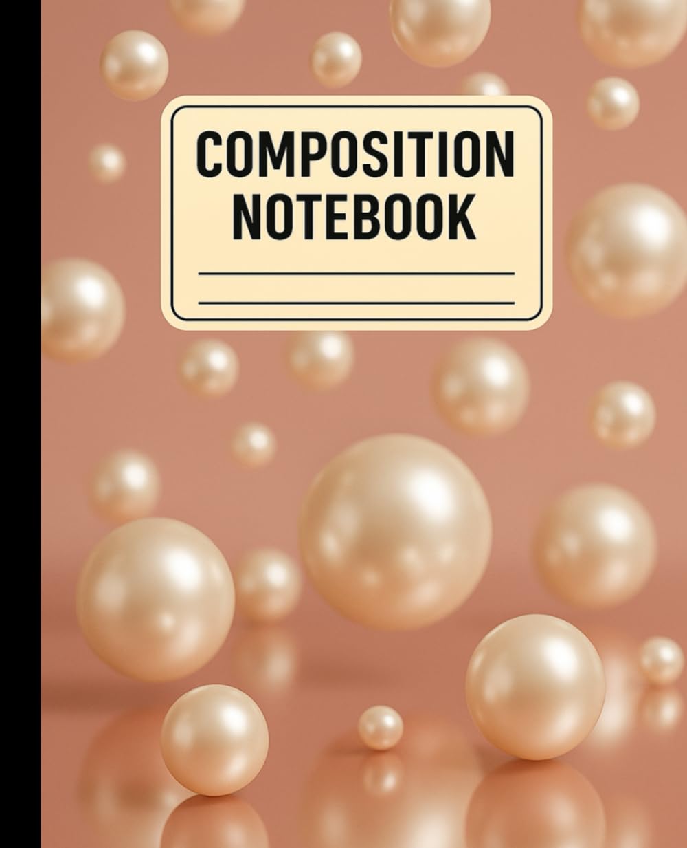 Elegant Pearl Composition Notebook