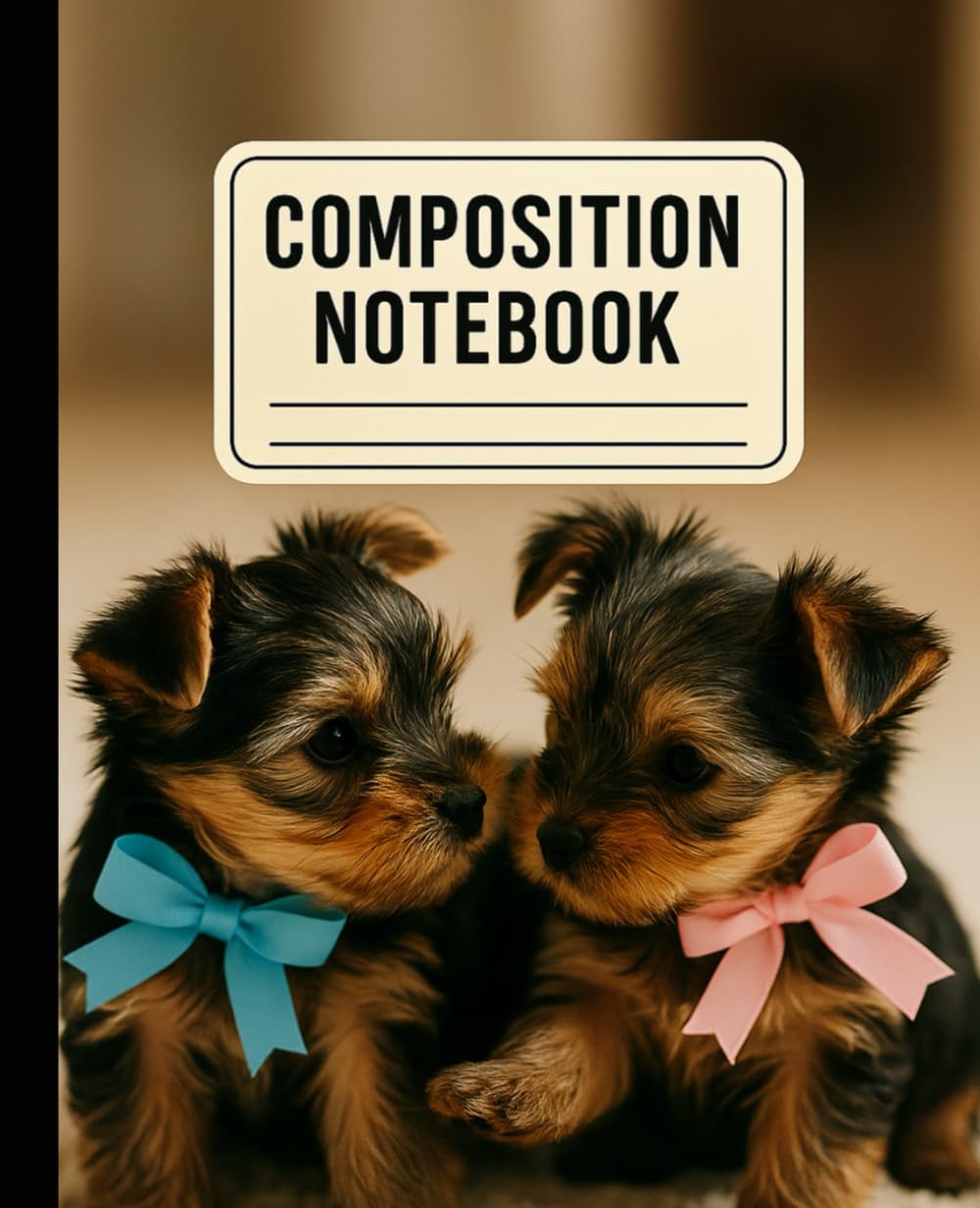 Adorable Puppy Companion Compositions Notebook