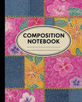 Tropical Patchwork Composition Notebook